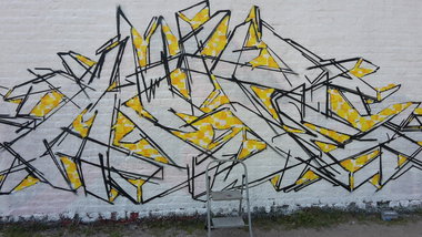 Graffiti Wall in Berlin - Photo by mist - mist, mrb, tods (2017)