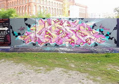 Graffiti Wall in Berlin - Photo by mist - mist, tods, tornados (2017)