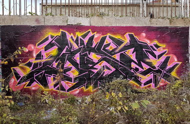 Graffiti Wall in Berlin - Photo by mist - Mist, mrb, tods (2017)