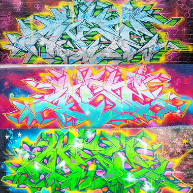 Graffiti Wall in Berlin - Photo by mist - Mist, mrb (2017)