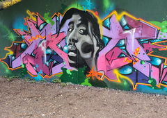 Graffiti Wall in Berlin - Photo by mist (2024)