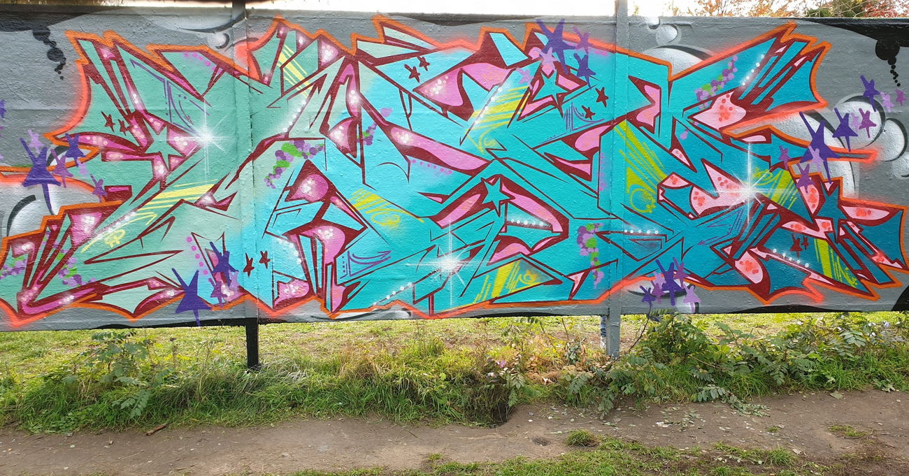 Graffiti Wall - Photo by mist (2020)
