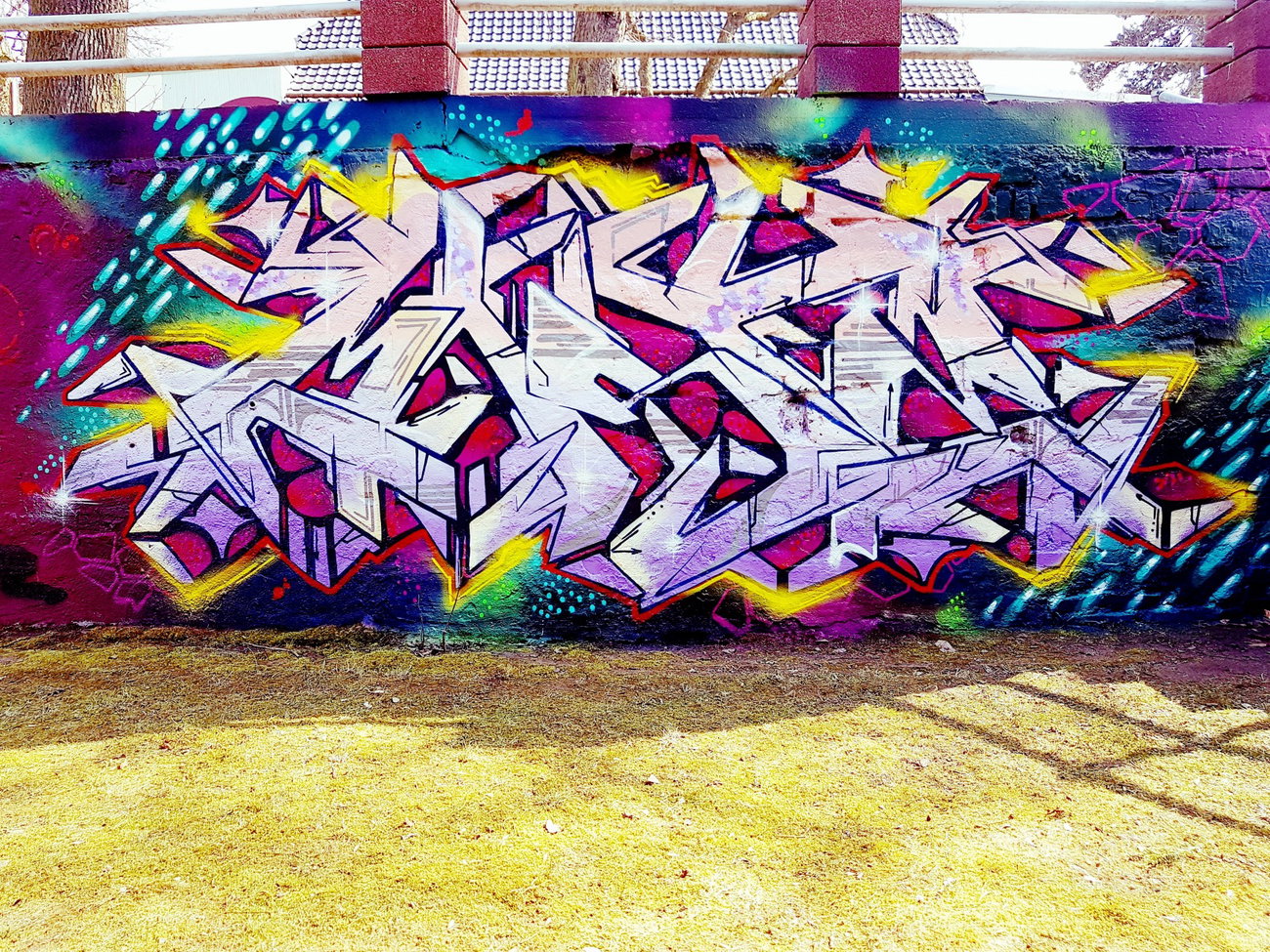 Graffiti Wall in Hettstedt - Photo by mist - mist, mrb, colors (2018)