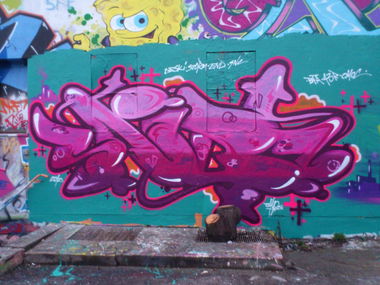 Graffiti Wall - Photo by mista_CAIBZ_one