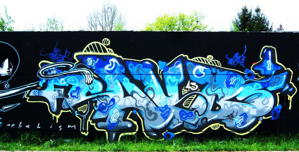 Graffiti Wall - Photo by mista_CAIBZ_one