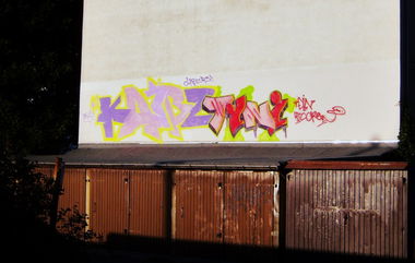 Graffiti Bombing - Photo by mista_CAIBZ_one