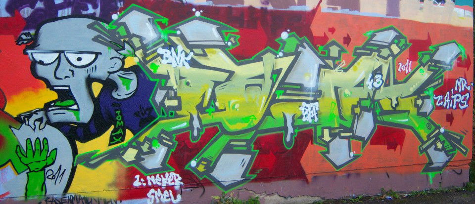 Graffiti Wall - Photo by mista_CAIBZ_one