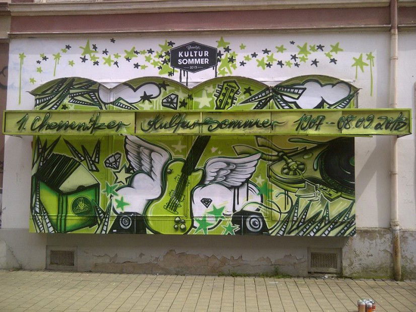 Graffiti Wall - Photo by mista_CAIBZ_one