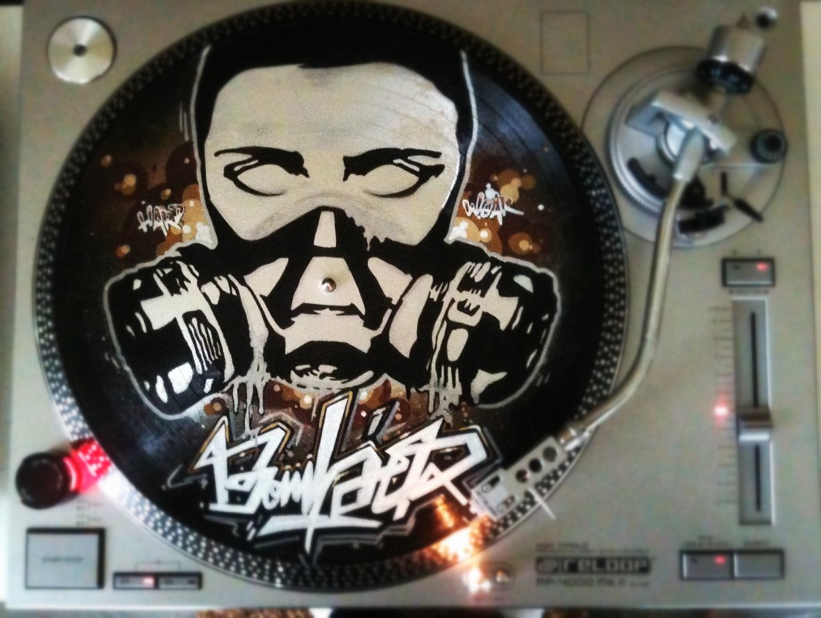 Graffiti Artwork - Photo by mista_CAIBZ_one - bomberleipzig, vinyl, caibz (2013)