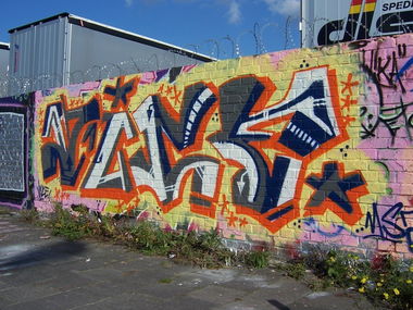 Graffiti Wall - Photo by mistanice - vice, msa (2009)