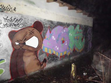 Graffiti Wall - Photo by mistanice - gk, msa, jick