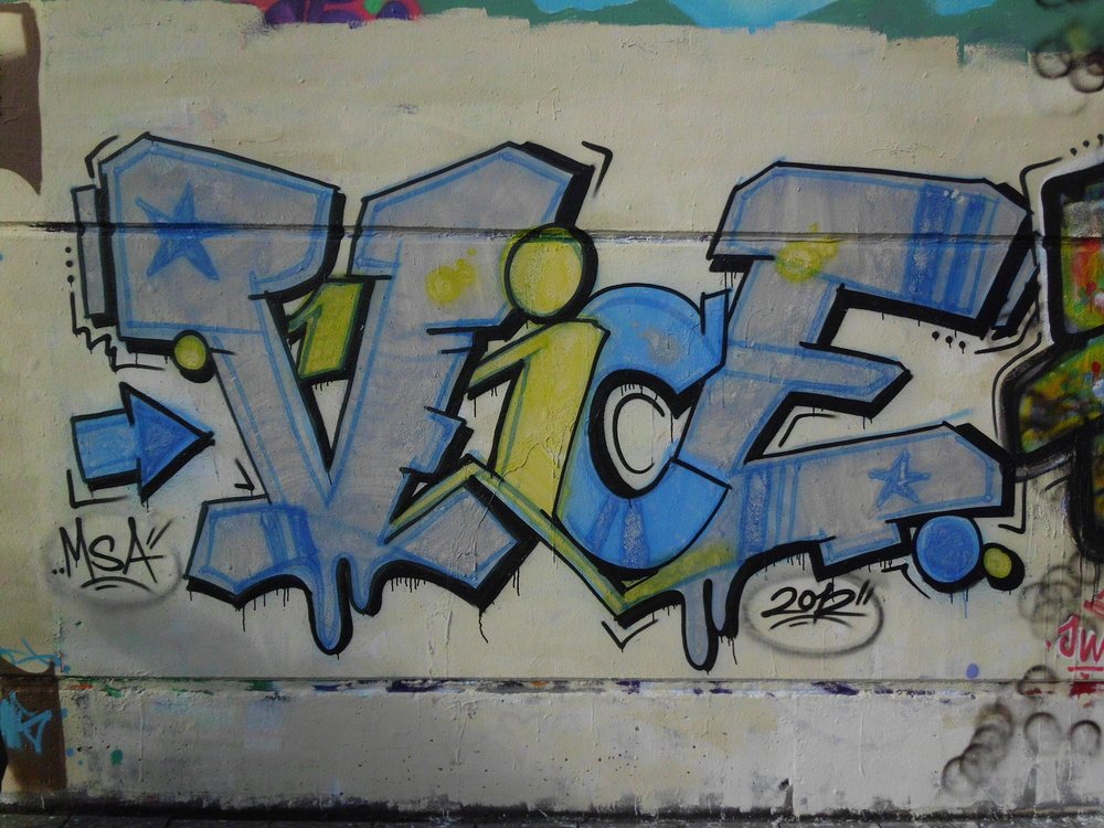Graffiti Wall - Photo by mistanice - msa, vice (2012)