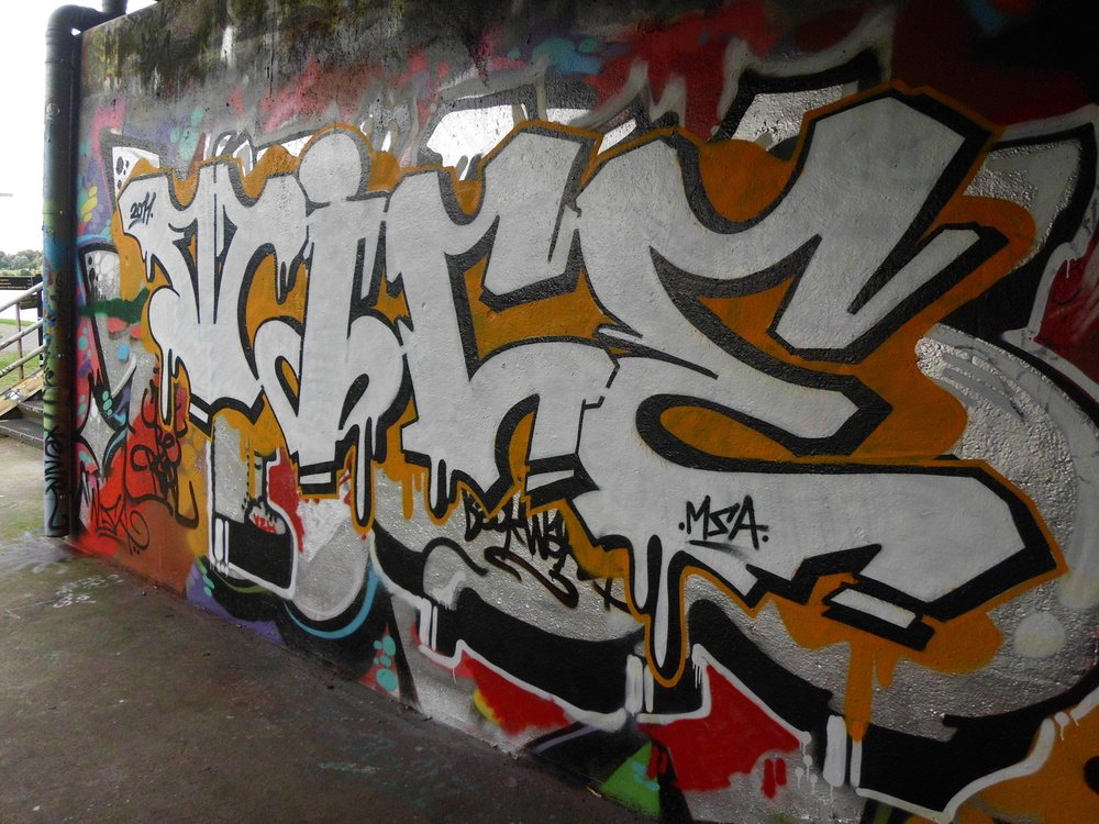 Graffiti Wall - Photo by mistanice - vice, msa, amsterdam (2011)