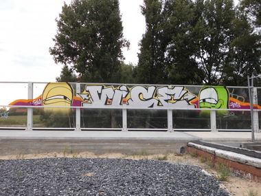 Graffiti Wall - Photo by mistanice - vice, solo, msa (2013)