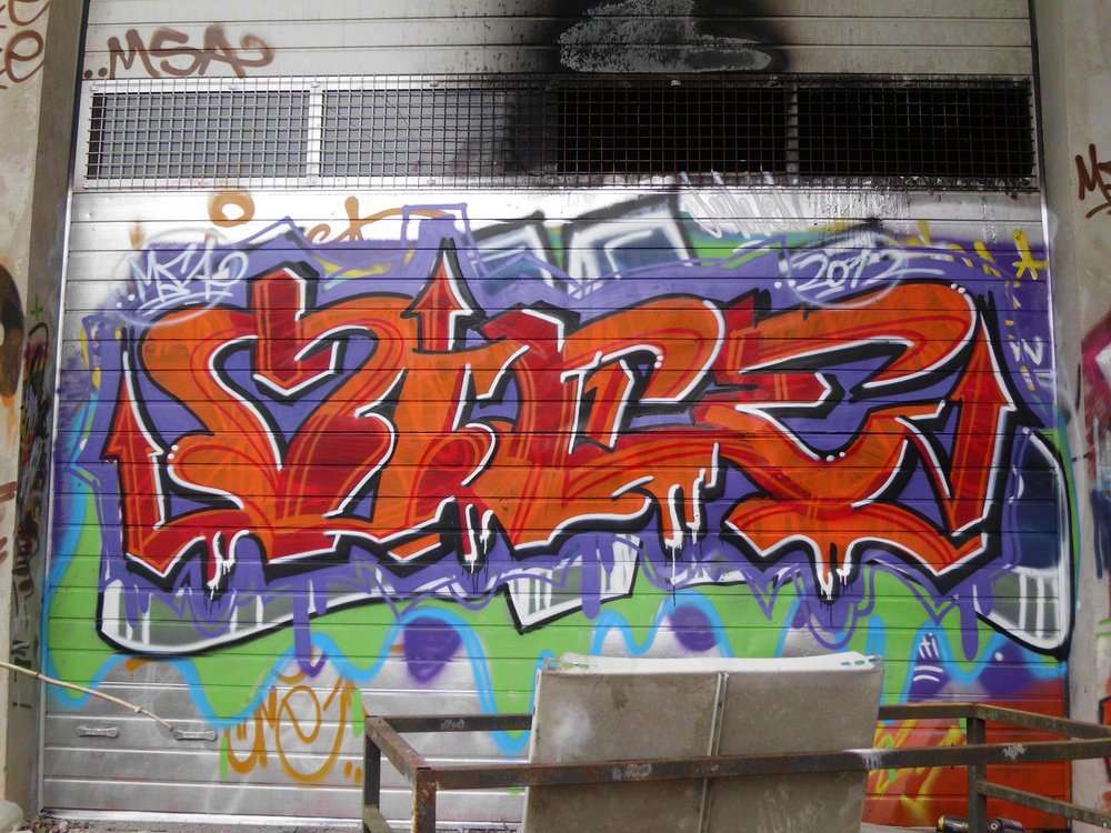 Graffiti Wall - Photo by mistanice - vice, msa, münster (2012)