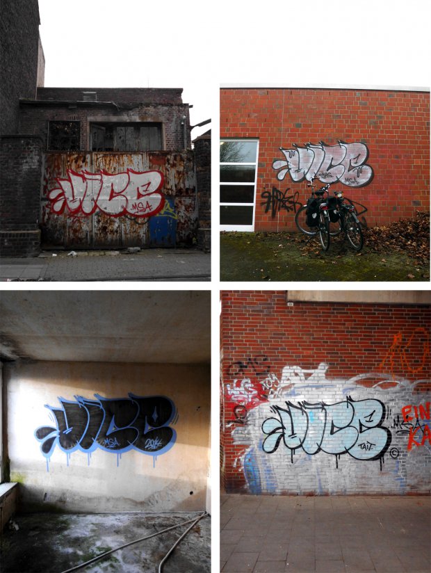 Graffiti Bombing - Photo by mistanice - vice, msa (2014)