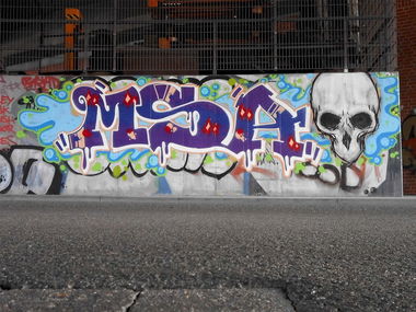Graffiti Wall - Photo by mistanice - MSA, münster (2015)