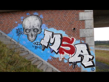 Graffiti Wall - Photo by mistanice - VICE, SOLO, MSA (2015)