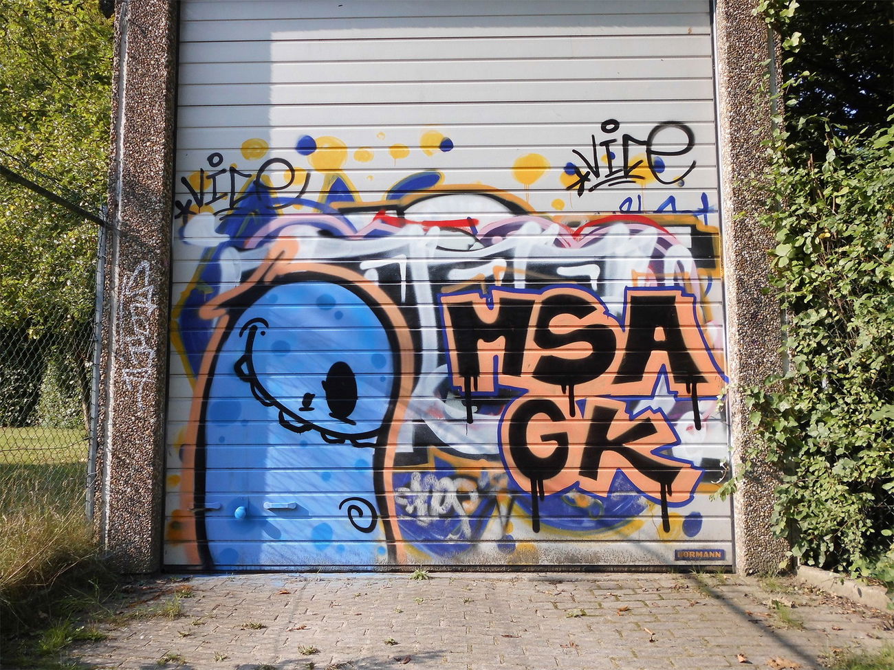 Graffiti Wall - Photo by mistanice - MSA, GK, münster (2015)