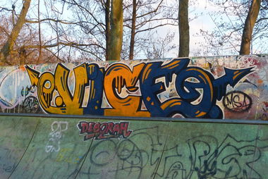 Graffiti Wall - Photo by mistanice - VICE, MSA, Netherlands (2015)