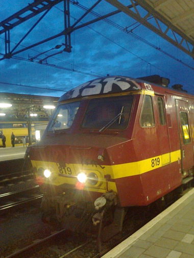 Graffiti Train - Photo by misticbromberg - PSK