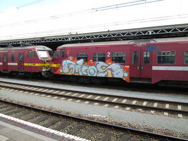 Graffiti Train - Photo by misticbromberg