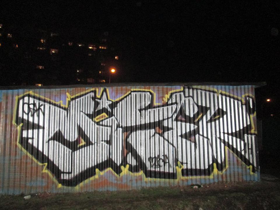 Graffiti Wall - Photo by mitesone - miter