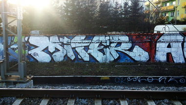 Graffiti Wall - Photo by mitesone - miter