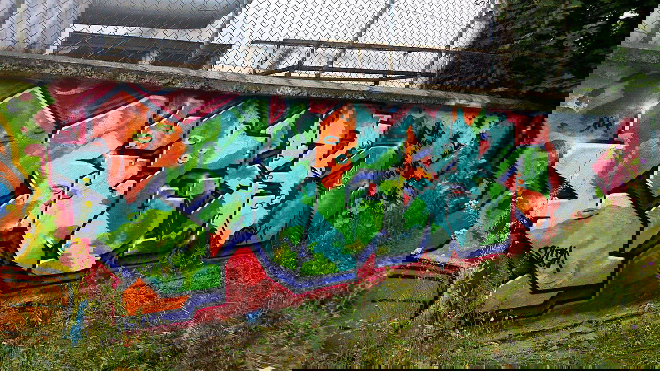 Graffiti Wall - Photo by mitesone - miter, color, osk