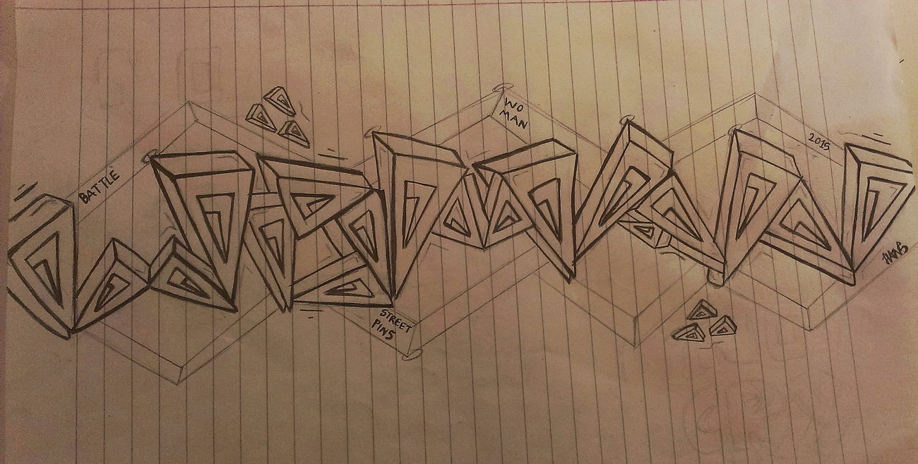 Graffiti Sketch - Photo by mmikehans