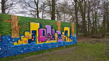 Graffiti Wall - Photo by moccer2go