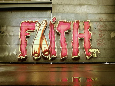 Graffiti Wall in Moscow - Photo by modestmaom - faith, maom, atmosphere (2012)