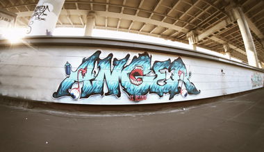 Graffiti Wall in Moscow - Photo by modestmaom (2014)