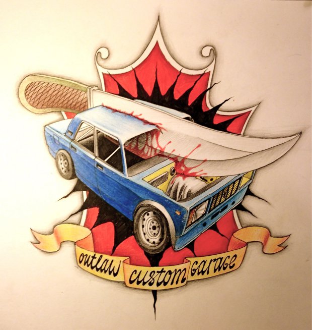 Graffiti Sketch - Photo by modestmaom - logo, graphic, maom (2014)