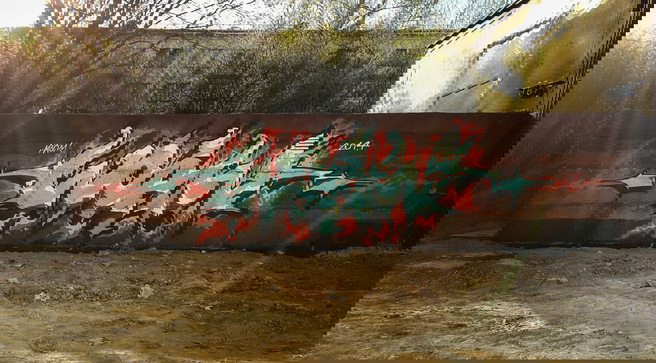 Graffiti Wall in Moscow - Photo by modestmaom - WOAW!, freestyle, maom (2014)