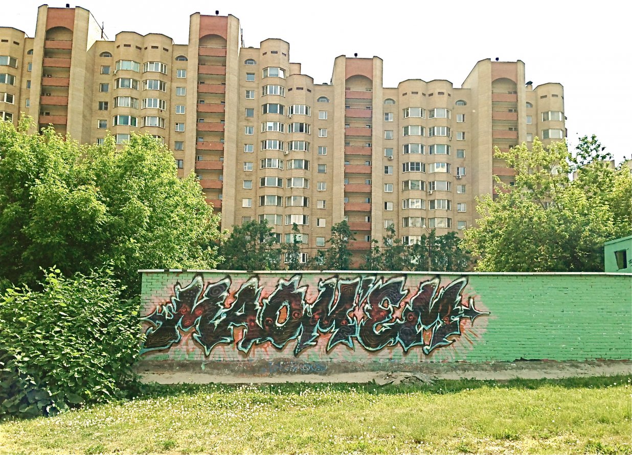Graffiti Wall - Photo by modestmaom - maom, em, freestyle (2014)