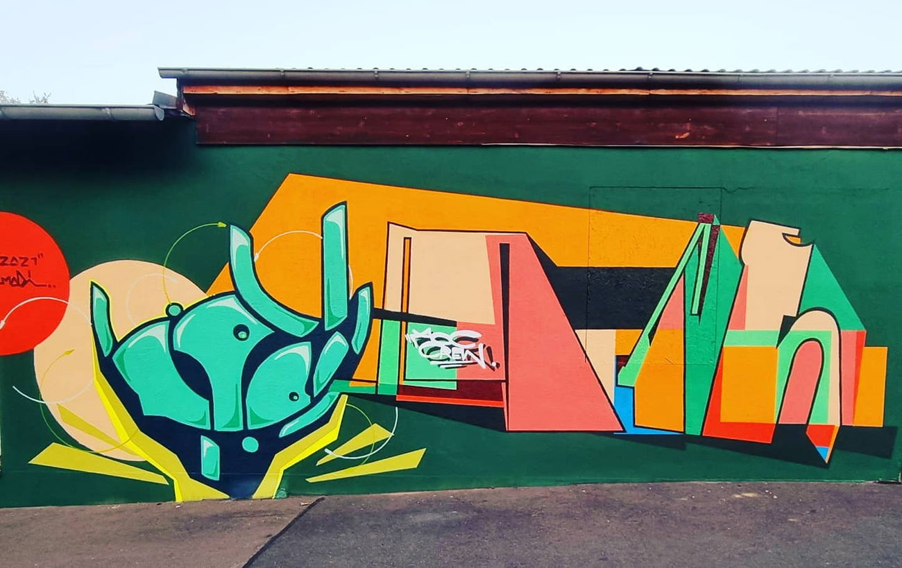 Graffiti Wall - Photo by modi (2021)