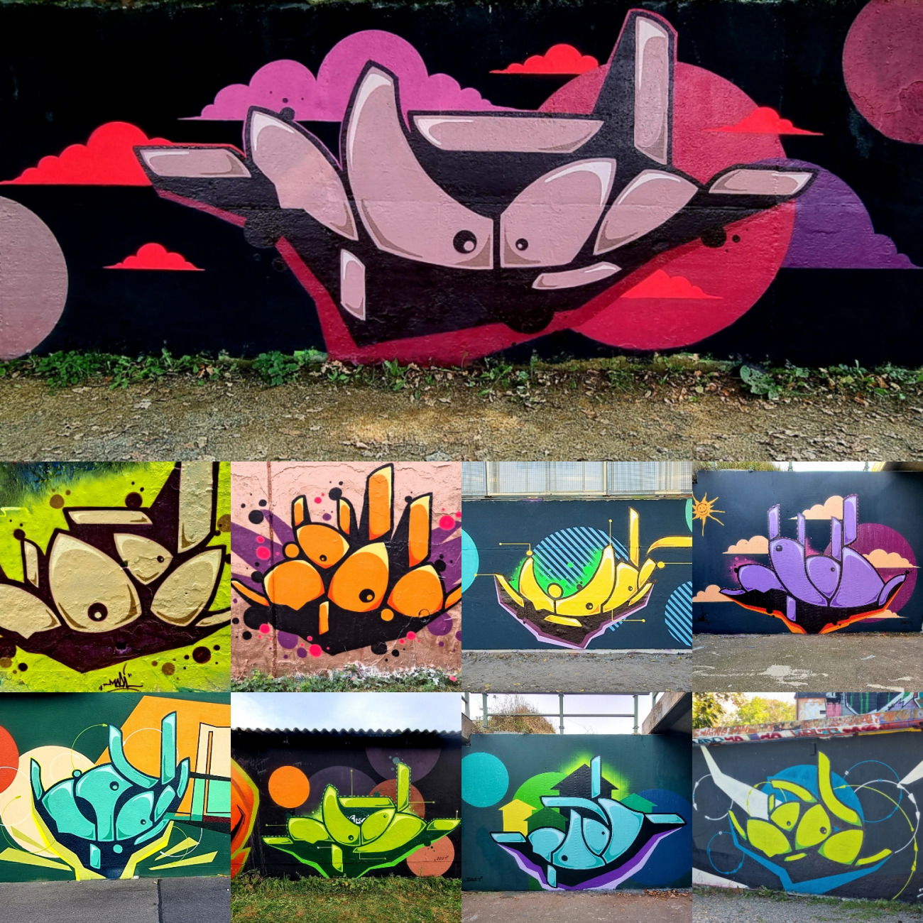 Graffiti Wall - Photo by modi (2021)