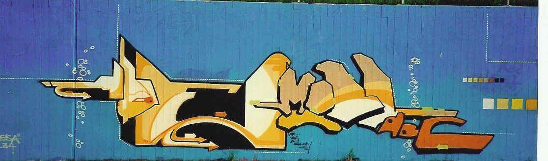 Graffiti Wall - Photo by modi