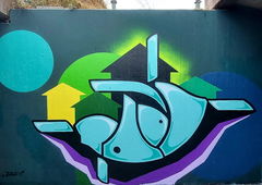 Graffiti Wall - Photo by modi (2021)