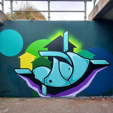 Graffiti Wall - Photo by modi (2021)