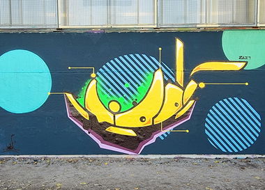 Graffiti Wall - Photo by modi (2021)