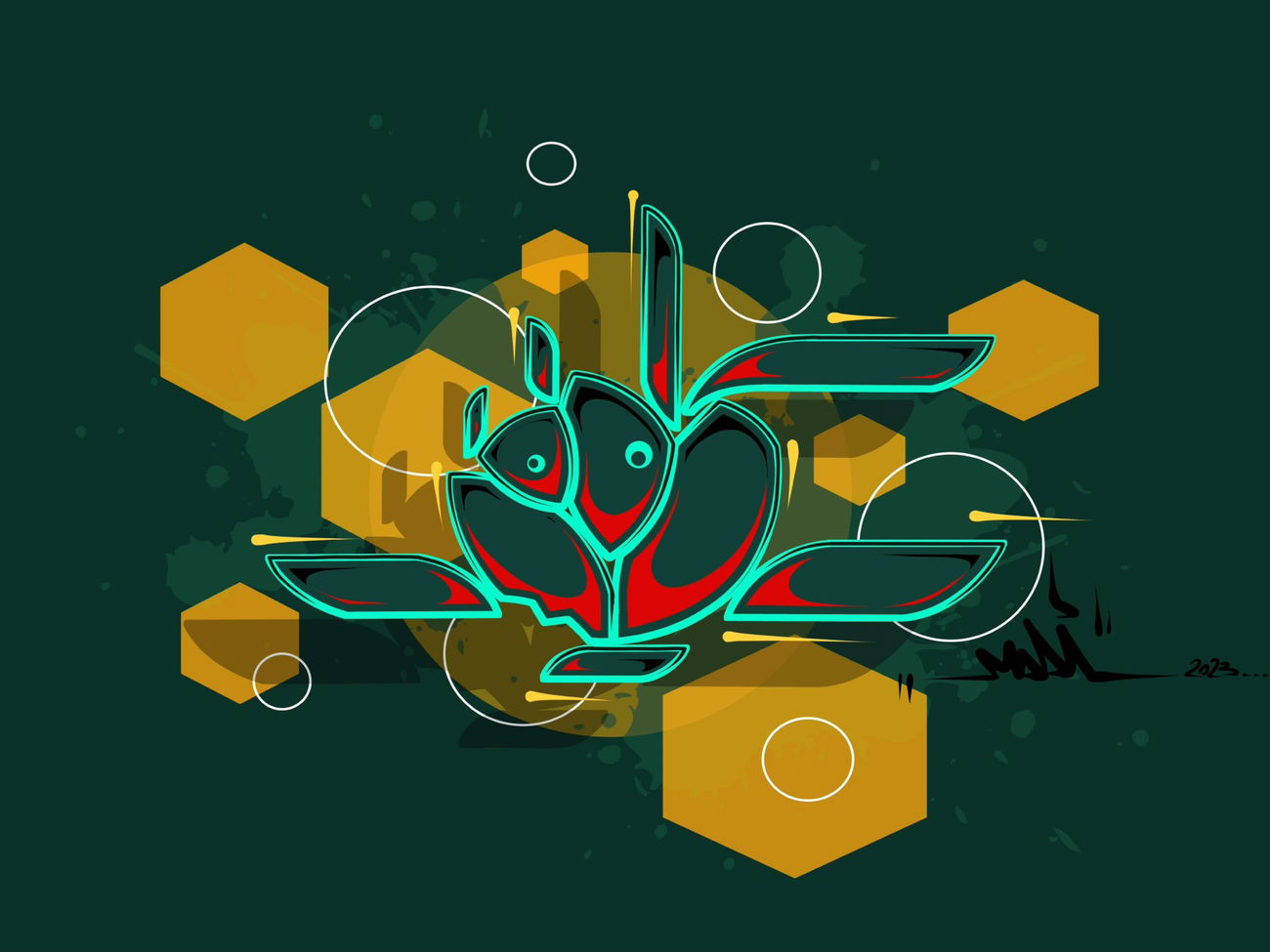 Graffiti Sketch - Photo by modi - graffiti, streetart, art