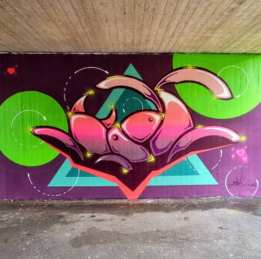 Graffiti Wall - Photo by modi - graffiti, streetart, art (2022)