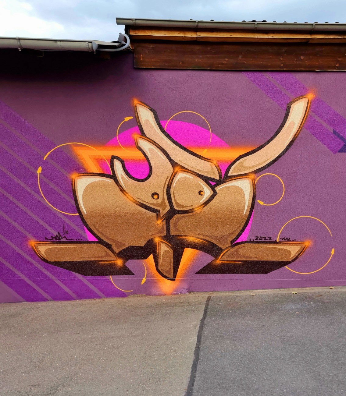 Graffiti Wall - Photo by modi - graffiti, streetart, art