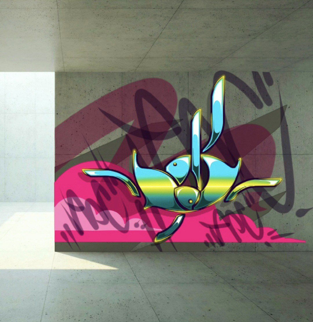 Graffiti Sketch - Photo by modi - graffitibombing, lovegraffiti, graffitisketch (2023)