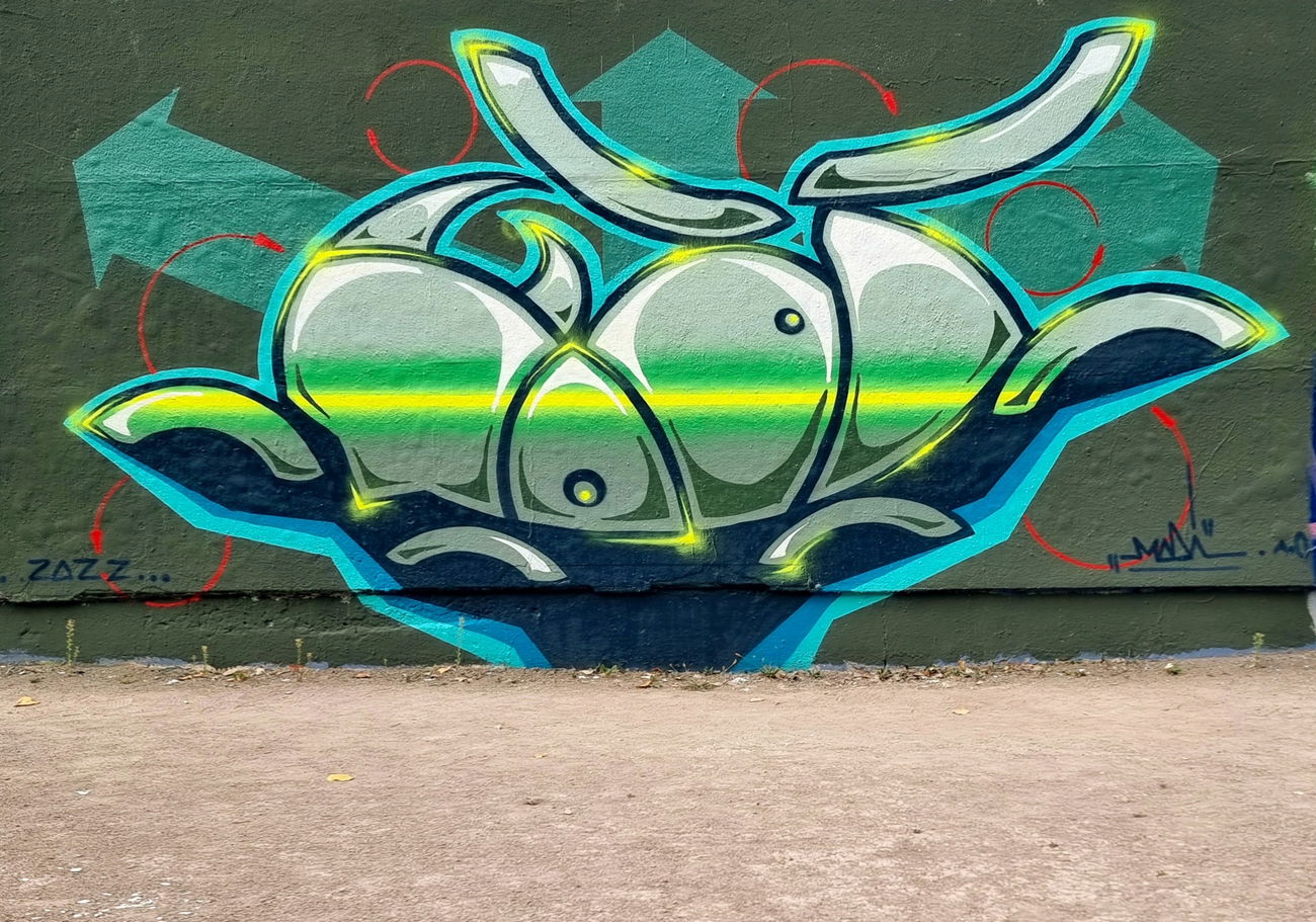 Graffiti Wall - Photo by modi - art, streetart, urban