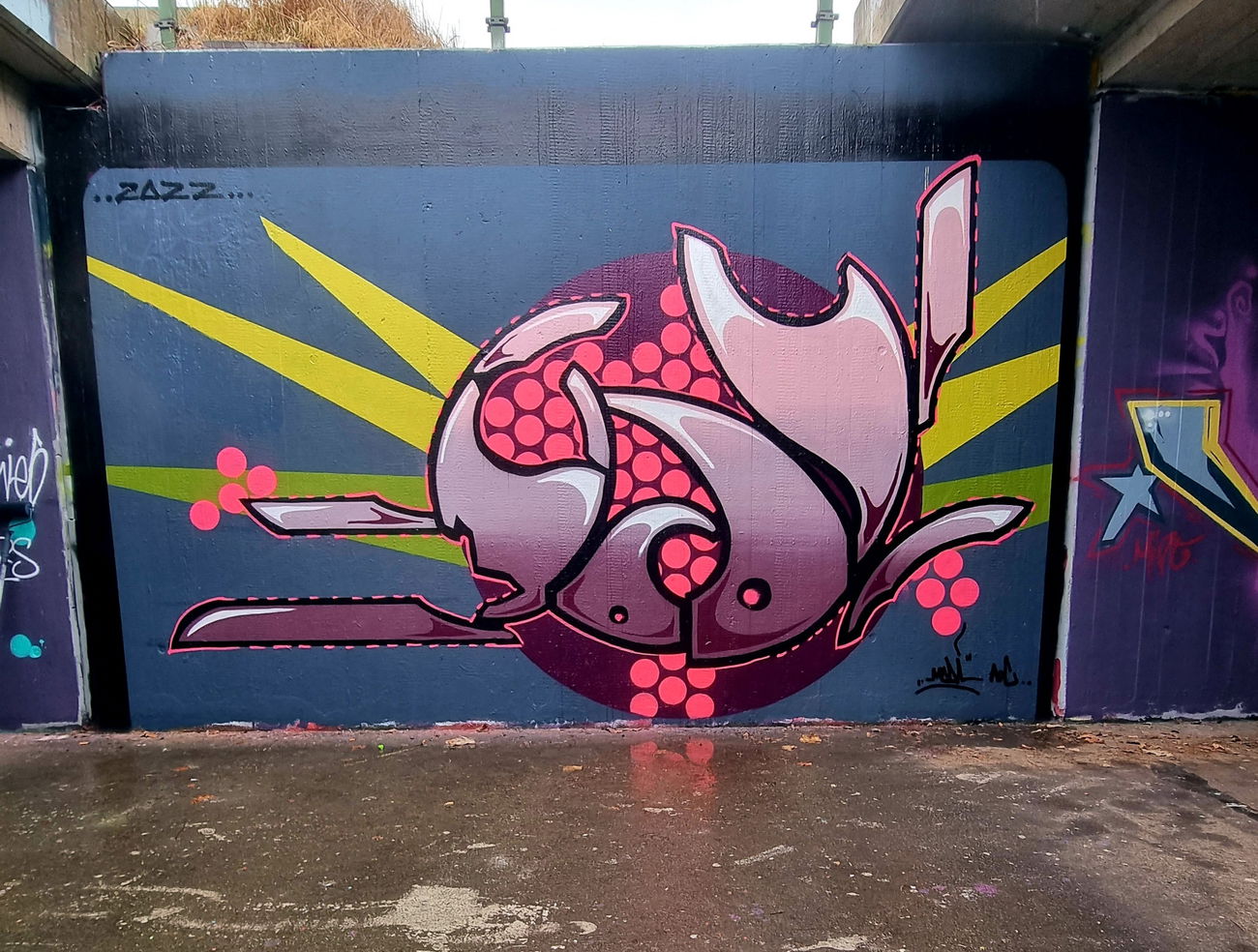 Graffiti Wall - Photo by modi (2022)