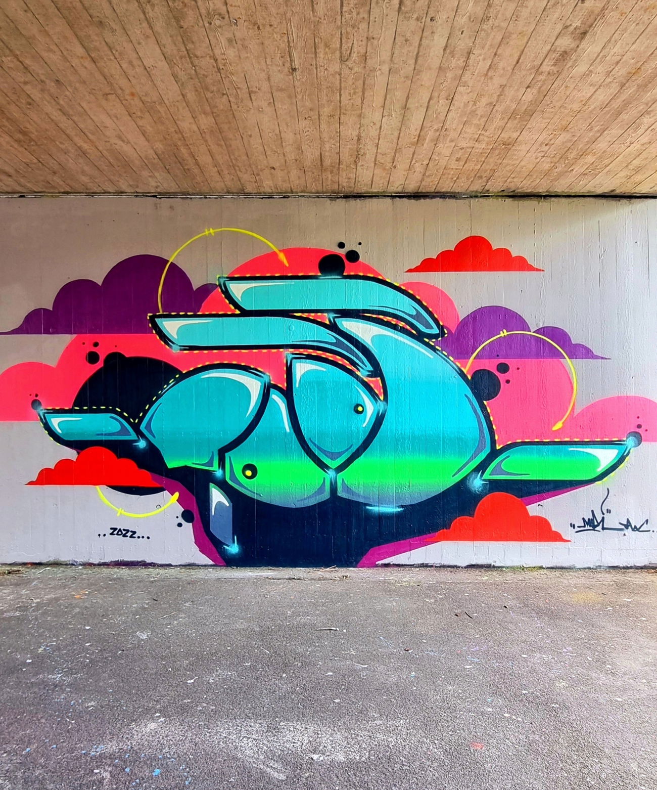 Graffiti Wall - Photo by modiaoc