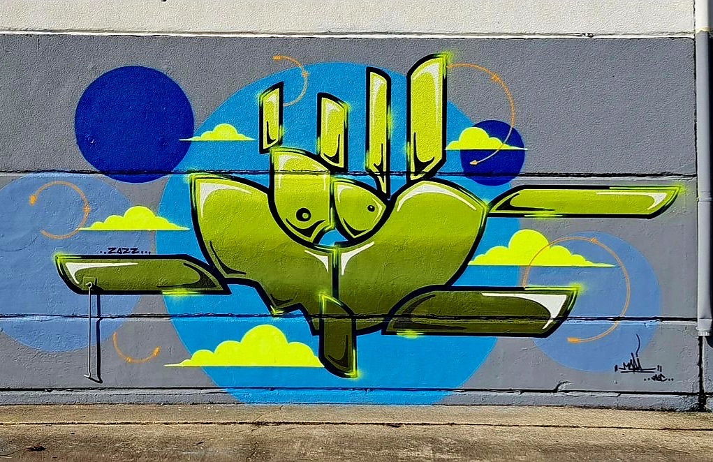 Graffiti Wall - Photo by modiaoc